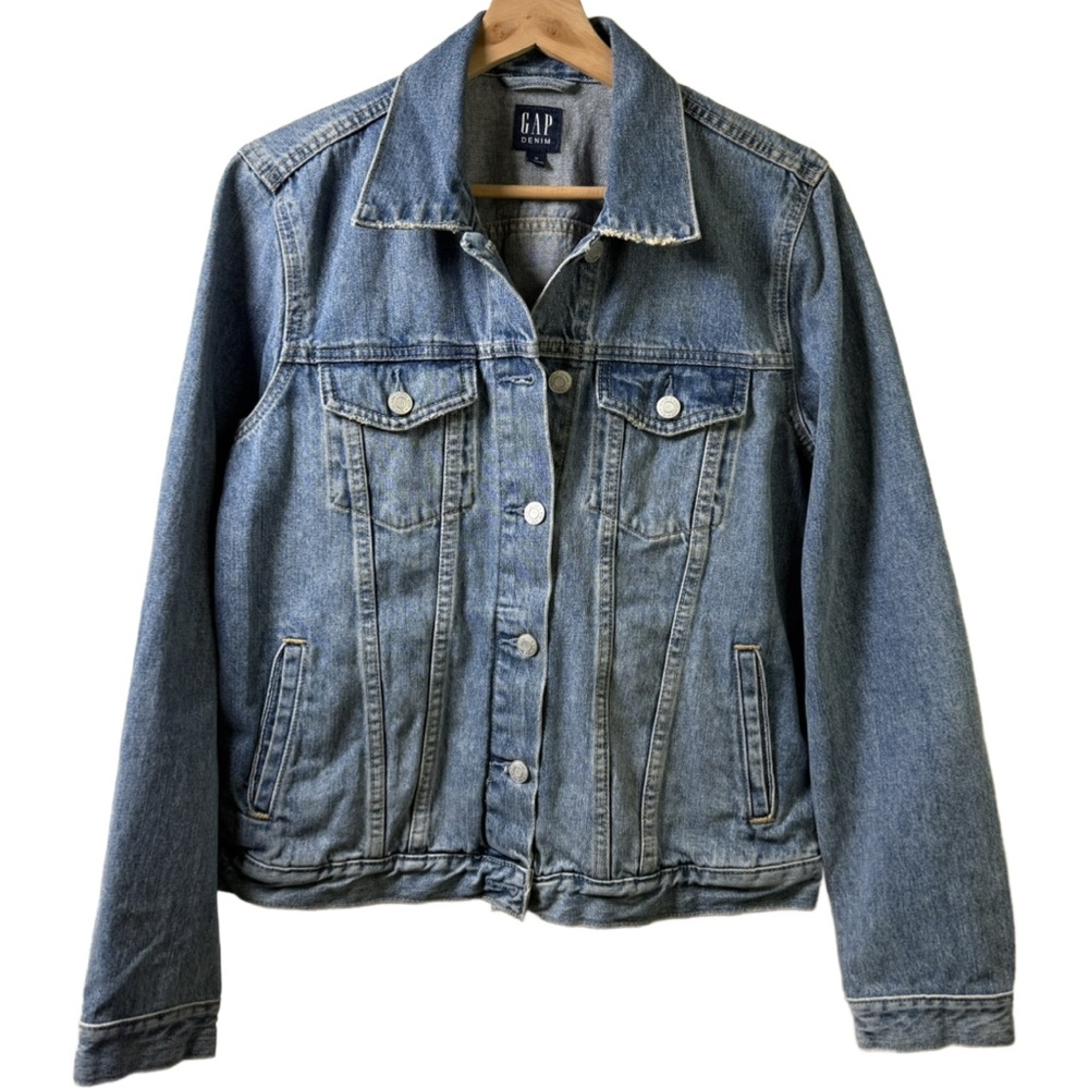 GAP Women's Classic Blue Jean Jacket